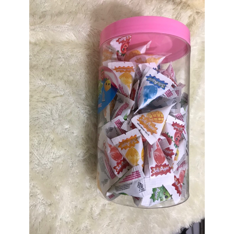 

Jelly Agar Aneka Rasa ( 1 Toples isi 100 )