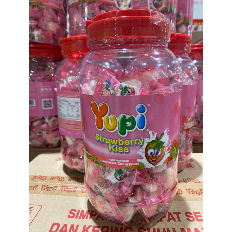 

Yupi Strawberry Jar (Toples)
