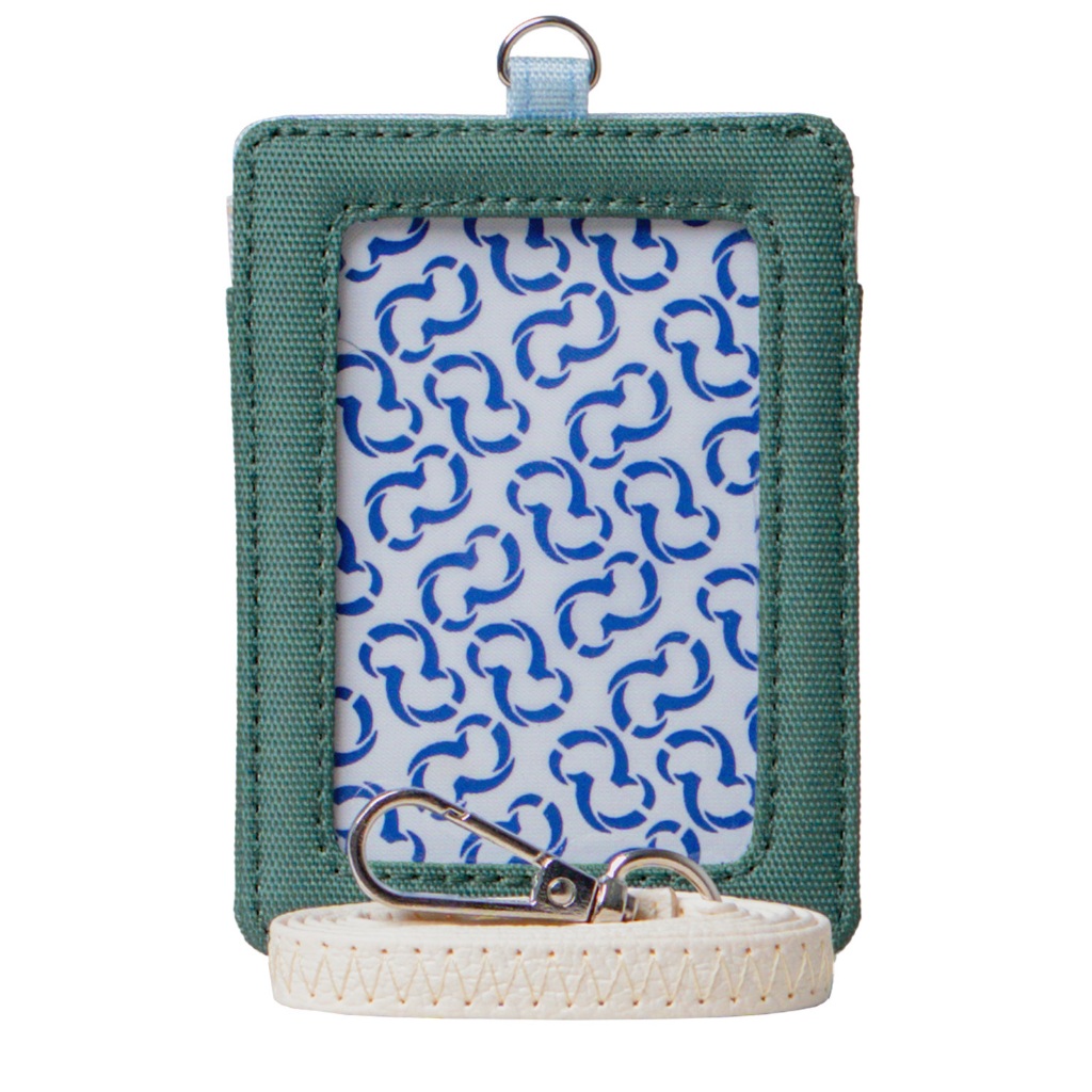 

Wallts Aiken Emerald - Lanyard Name Tag Id Card