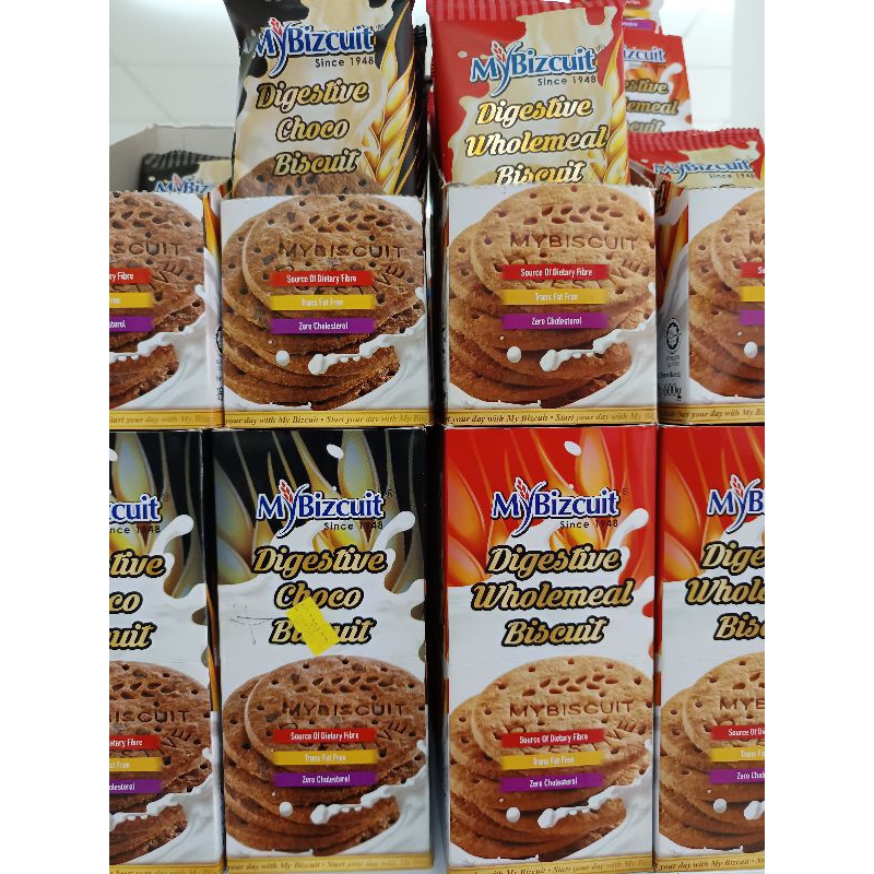 

MyBizcuit Wholemeal Biscuit (Digestive) / MY BIZCUIT CHOCOLATE/ORIGINAL 60 GR