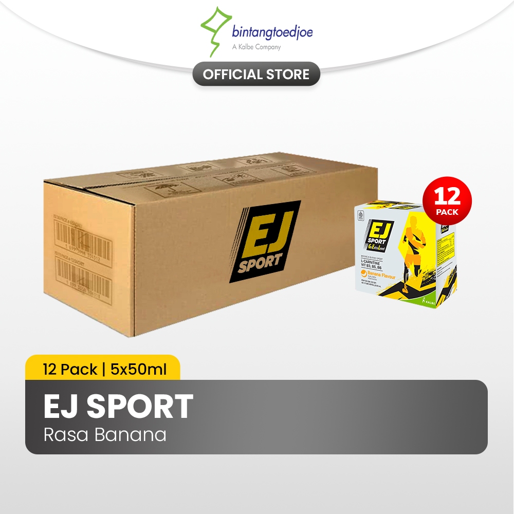 EJ Sport Banana  1 Karton - Energy Gel