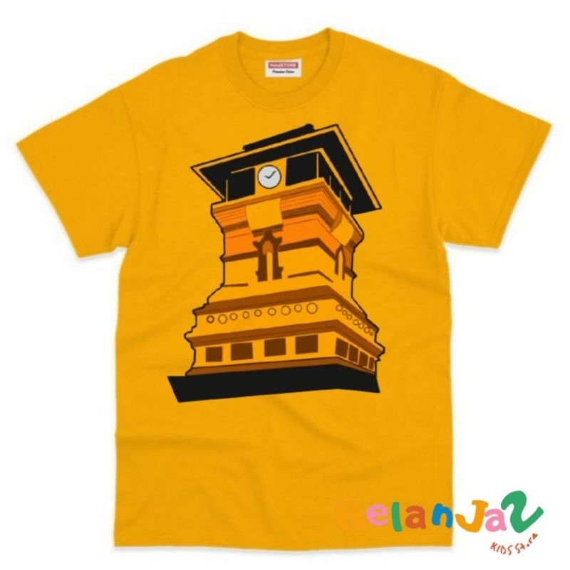 BAJU ANAK KAOS ANAK MENARA KUDUS ATASAN ANAK GRATIS NAMA