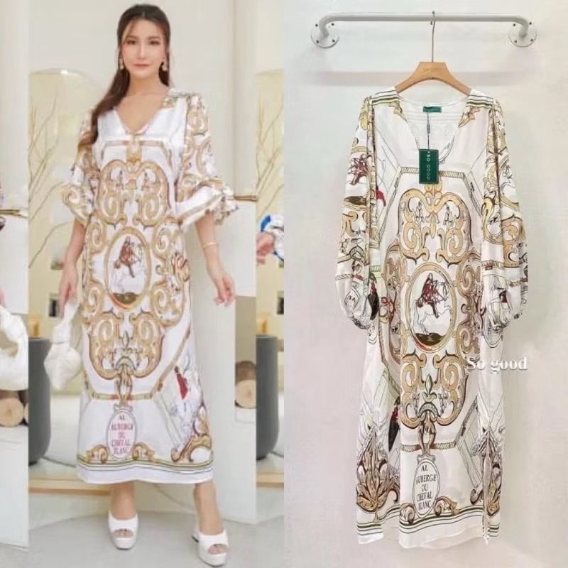 KAFTAN BANGKOK PREMIUM READY STOK / SALE KAFTAN MAXI DRESS IMPORT BKK