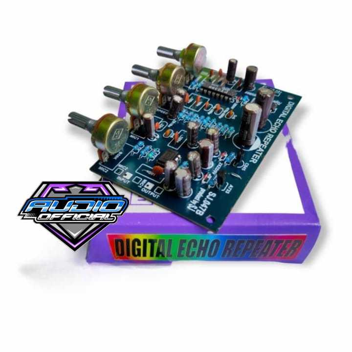 Kit Super Digital ECHO Repeater 2mic / Efek Mixer Kualitas Bagus