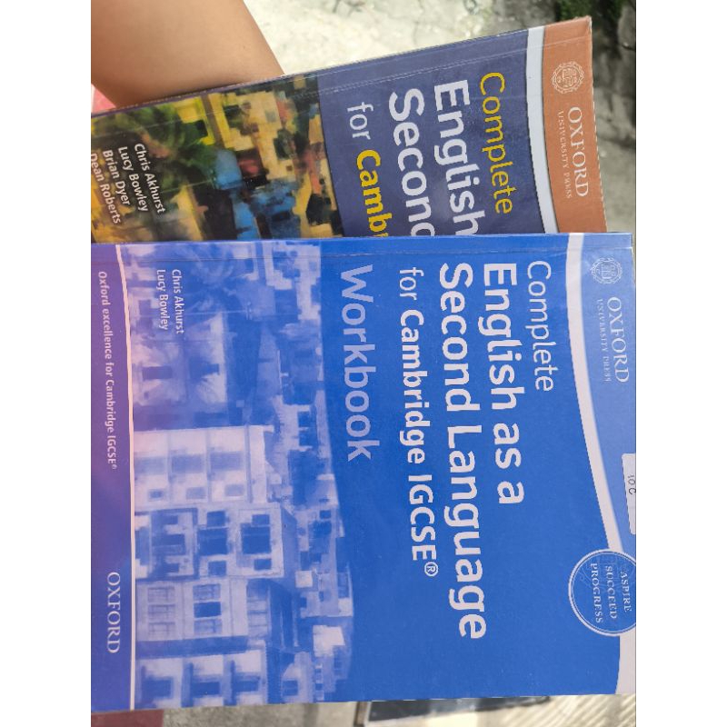 IGCSE English As a second language Coursebook & Workbook