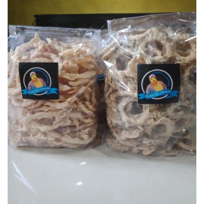 

Keripik PARE Krispi 250gr (no pahit) - Kripik Tradisional Oma Sri