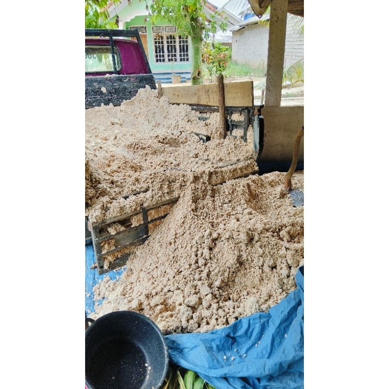 onggok/ampas singkong press