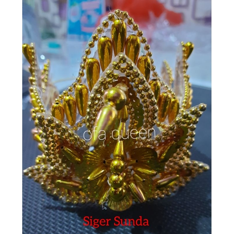 aksesoris siger sunda anak/mahkota sunda anak