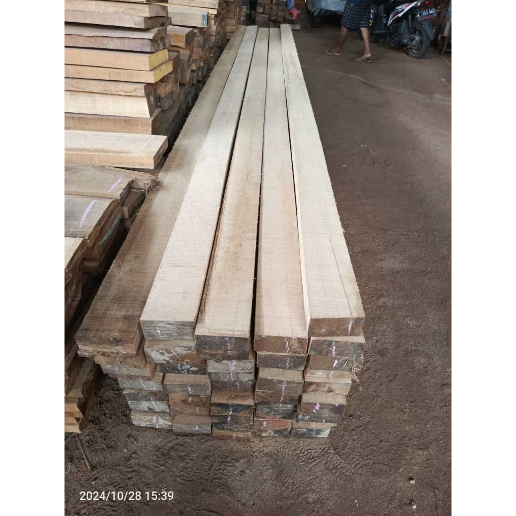 Balok 5x10 kayu marsawa | meranti kunin