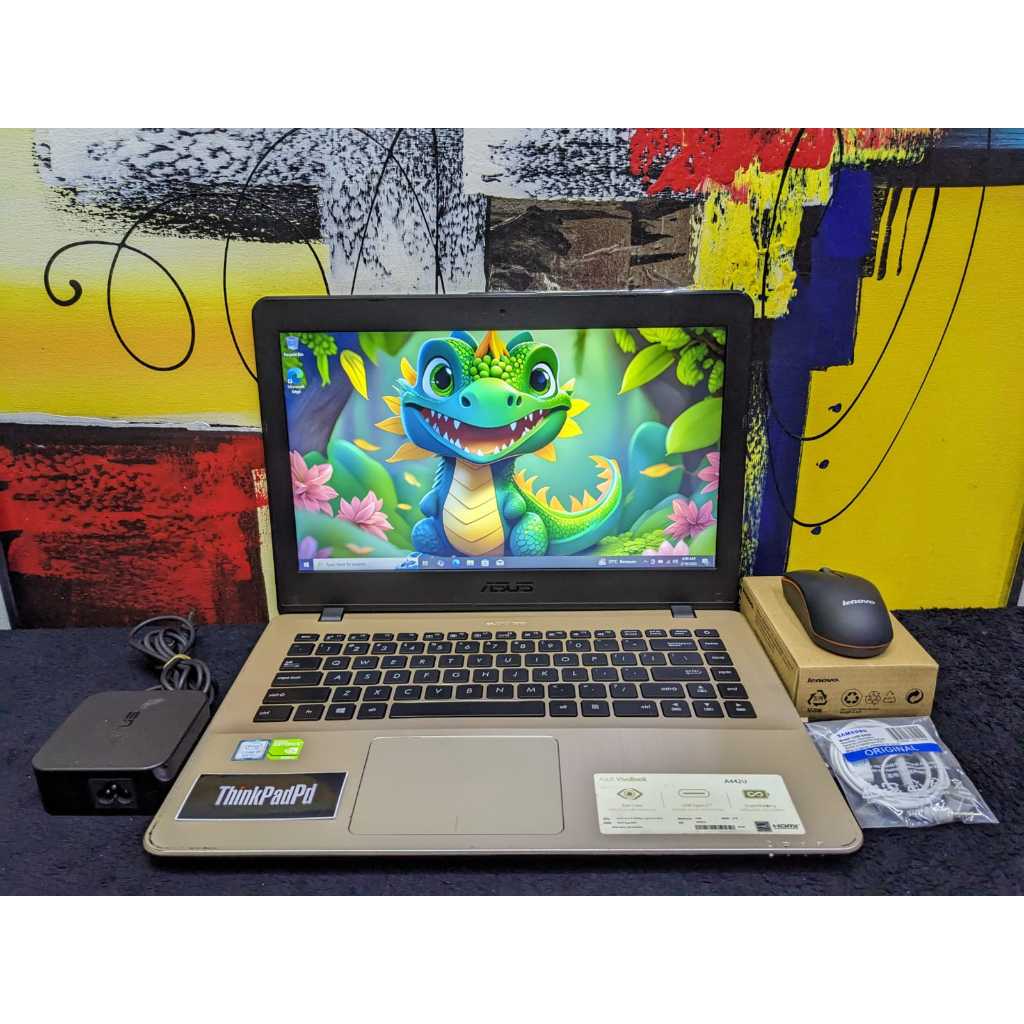 Laptop Gaming & Design Asus Vivobook X442UR Core i5 8250U Nvidia 930MX Slim Mulus