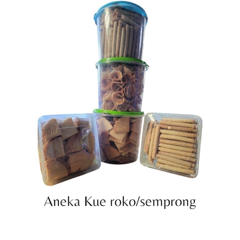 

Kue semprong original BUNGA toples 5ltr isi ±30-35bj