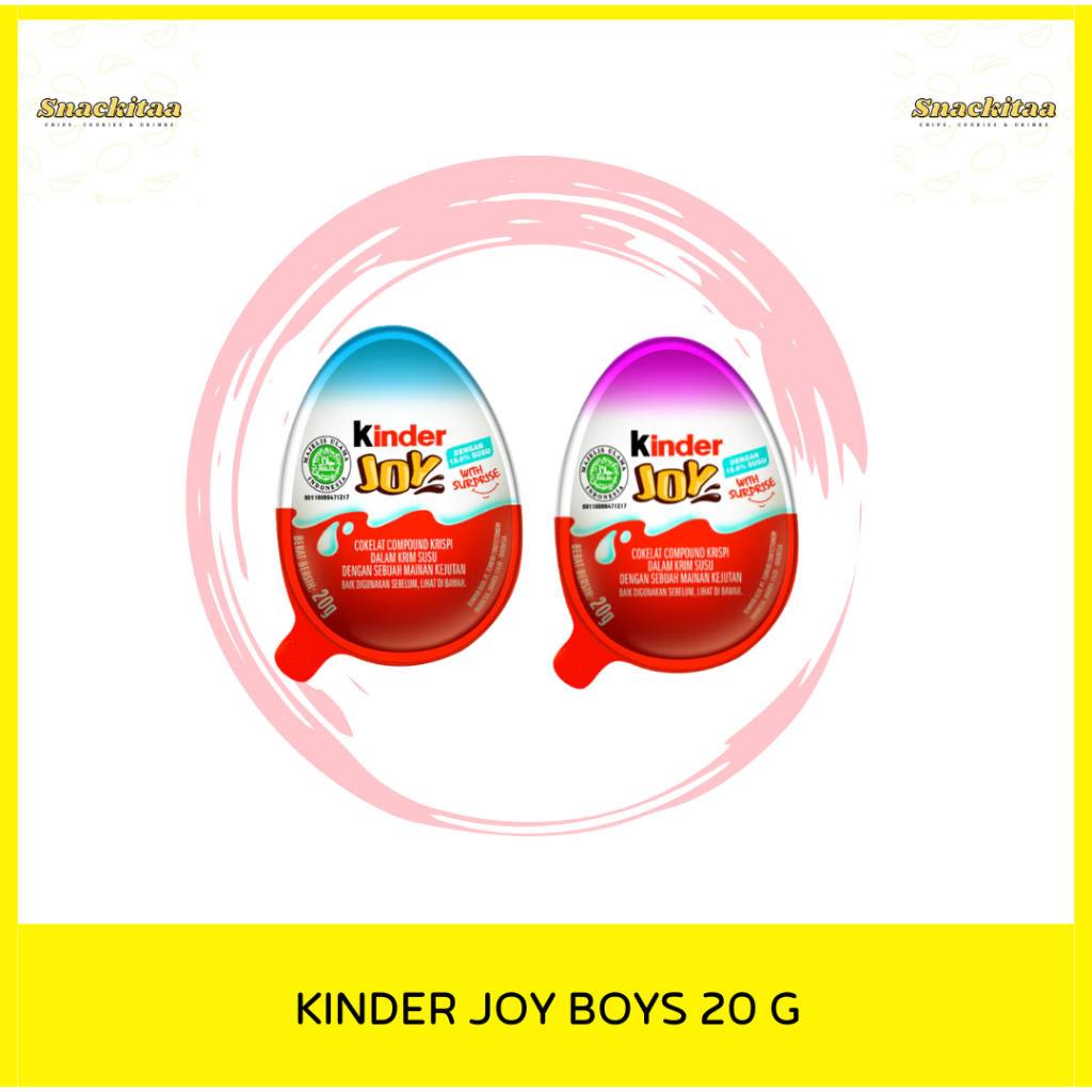 

KINDER JOY GIRLS/BOYS 20G