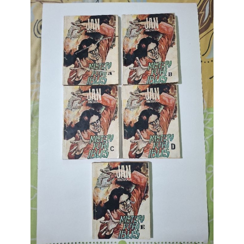 Komik silat jadul MISTERI PURI IBLIS  karya Jan Mintaraga