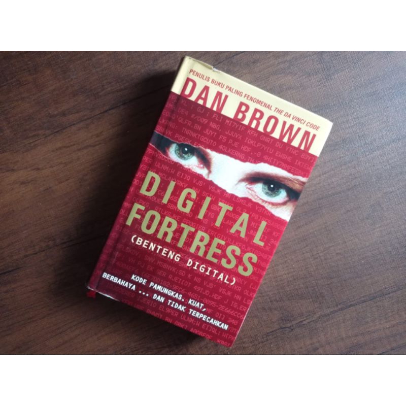 Digital Fortress: Benteng Digital - Dan Brown (hardcover)