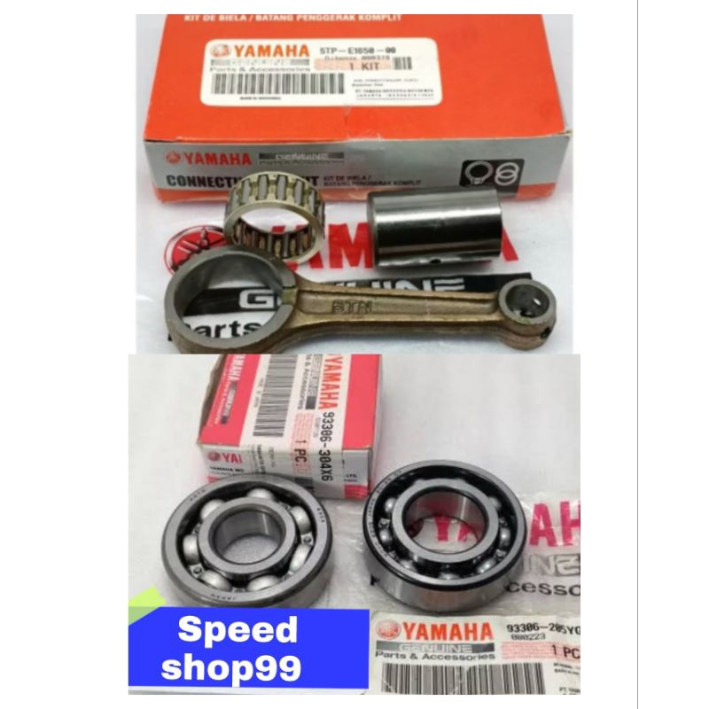 Stang seher 5TP+2PCH Bearing laher Kruk As ORI Yamaha 100% Jupiter Z Burhan Vega R New Jupiter z lam