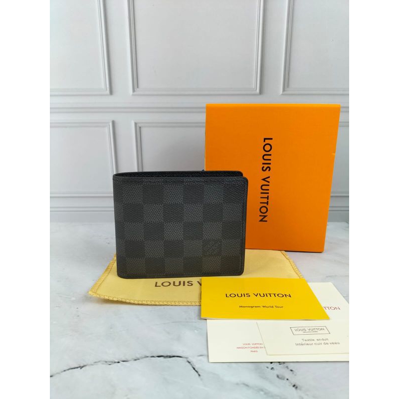 DOMPET KULIT PRIA LV0964 MIRROR BRANDED IMPORT