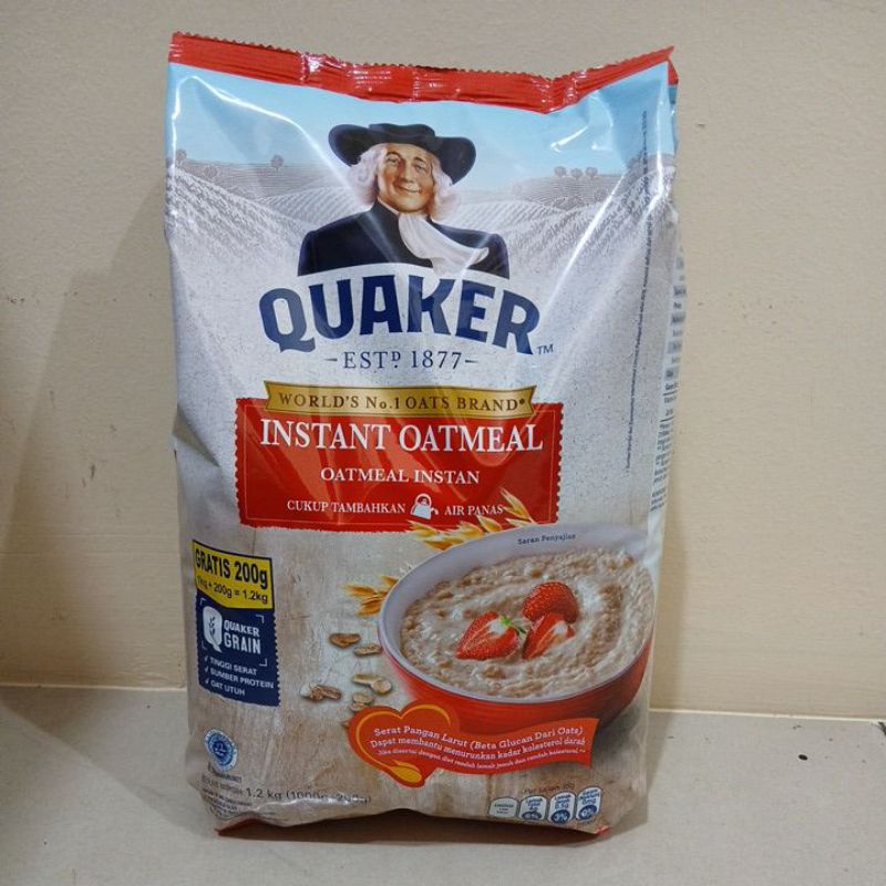 

Quaker Instant Oatmeal 1,2 Kg, Oatmeal Instant
