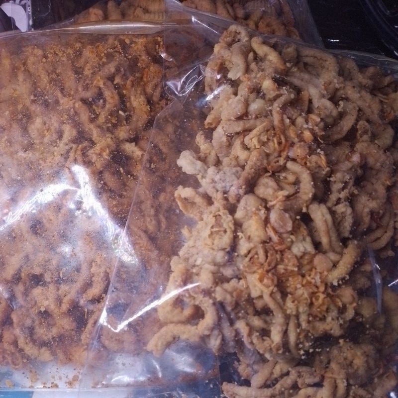 

kripik usus pedas asin bawang 230 gr