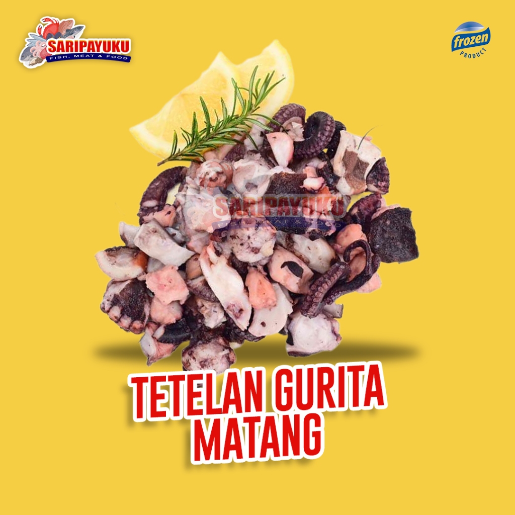 

Tetelan Gurita Matang / Potongan Gurita / Takoyaki / Octopus / Gurita Takoyaki