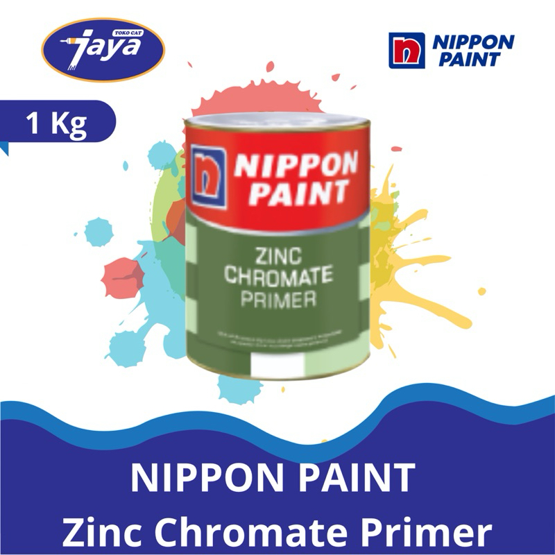 Nippon paint Zink Chromate Primer 1Kg || Cat Dasar besi