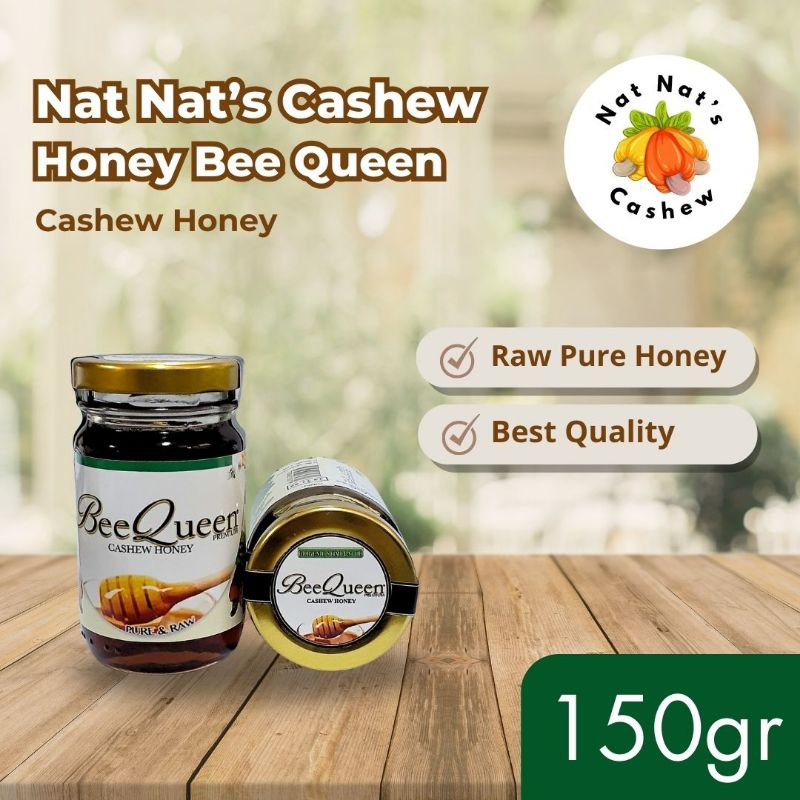

Nat Nat's Cashew" - Honey Queen Bee 150gr - Cashew Honey