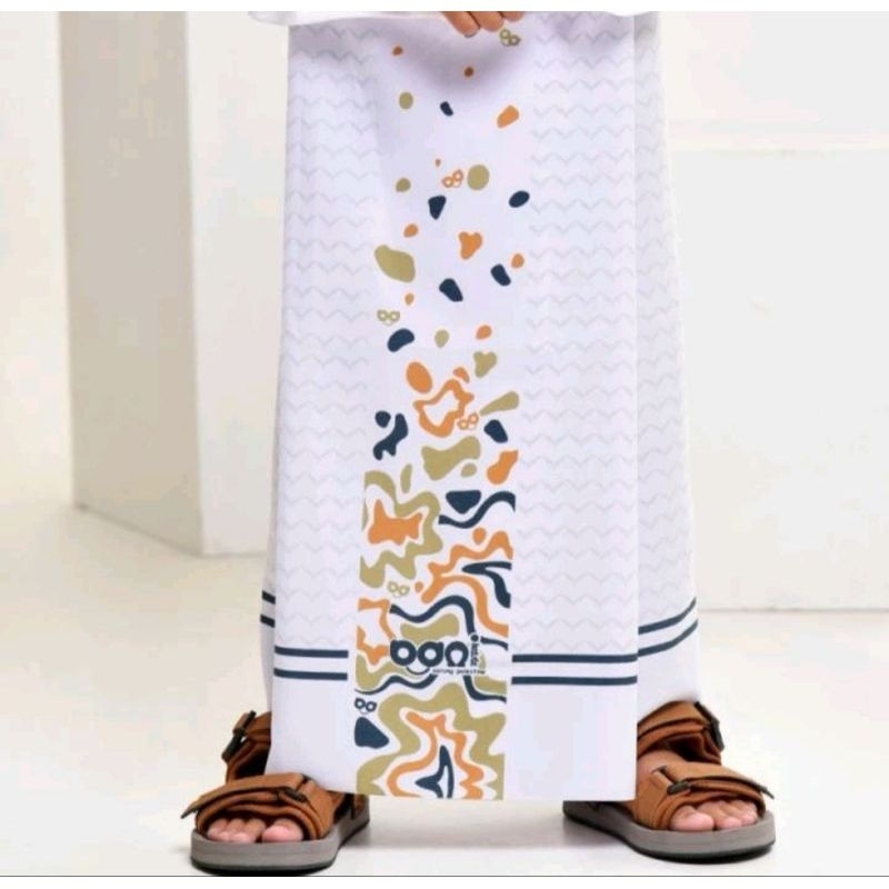 RABBANI - SARUNG ANAK BANI ARSHAN - SARUNG RABBANI ORIGINAL SARUNG ANAK PUTIH