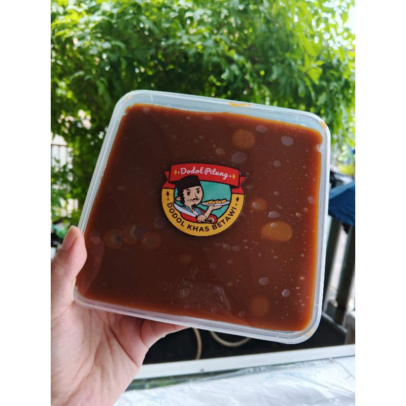 

Dodol Betawi Pitung kemasan kotak thinwall / oleh oleh jakarta / kue traditional home made