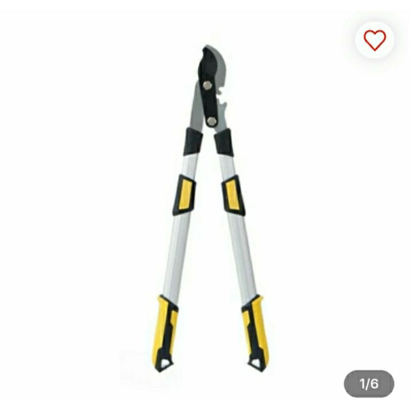 Krisbow 70-95 Cm Gunting Dahan Looper Teleskopik Gagang Aluminium