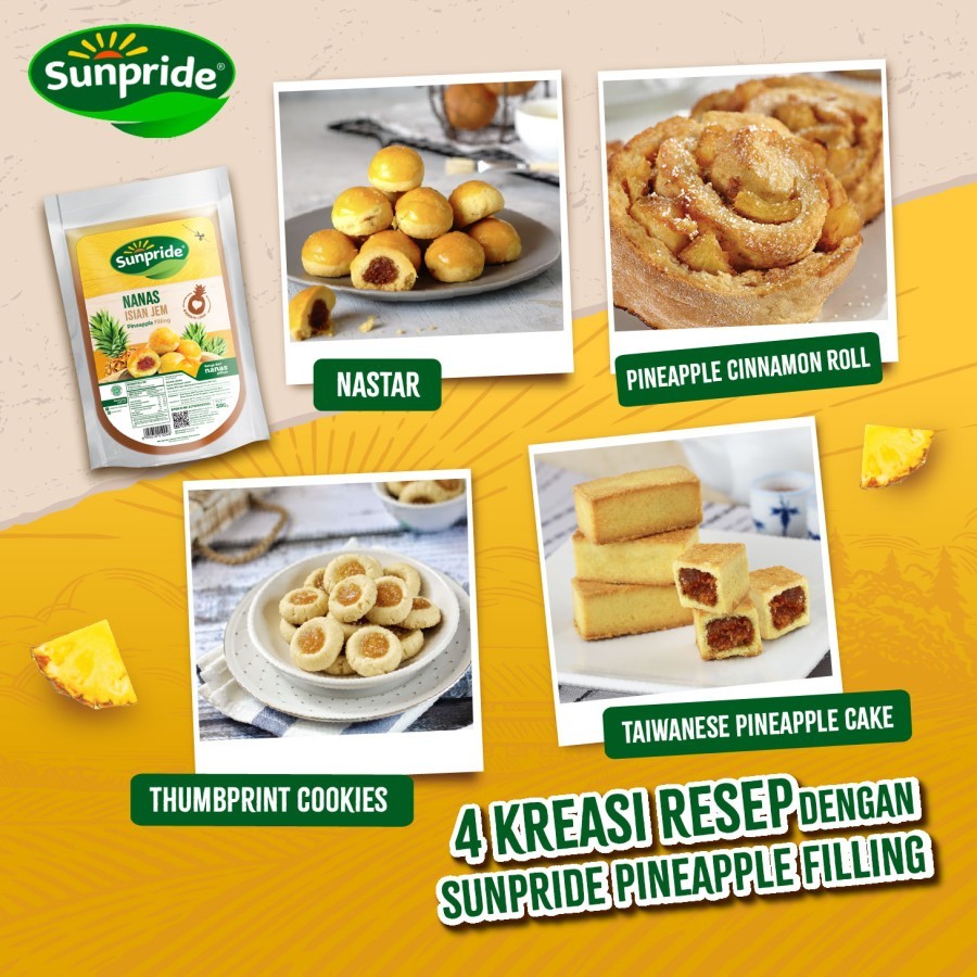 

RB Sunpride Pineapple Filling / Selai Nanas 500 gr