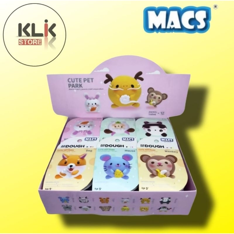 MACS Air Dry Dough - Fruit Pet / Mainan Anak