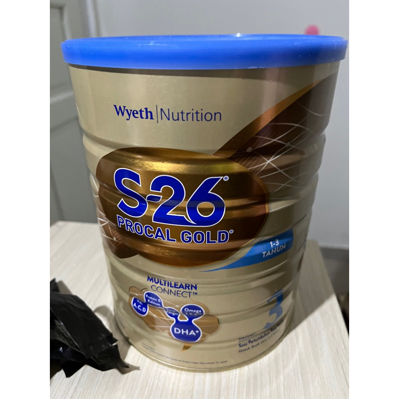 Kaleng SUSU Bekas S26 / Kaleng Susu Bersih / Kaleng susu Procal Gold untuk Kerajinan & Penyimpanan b