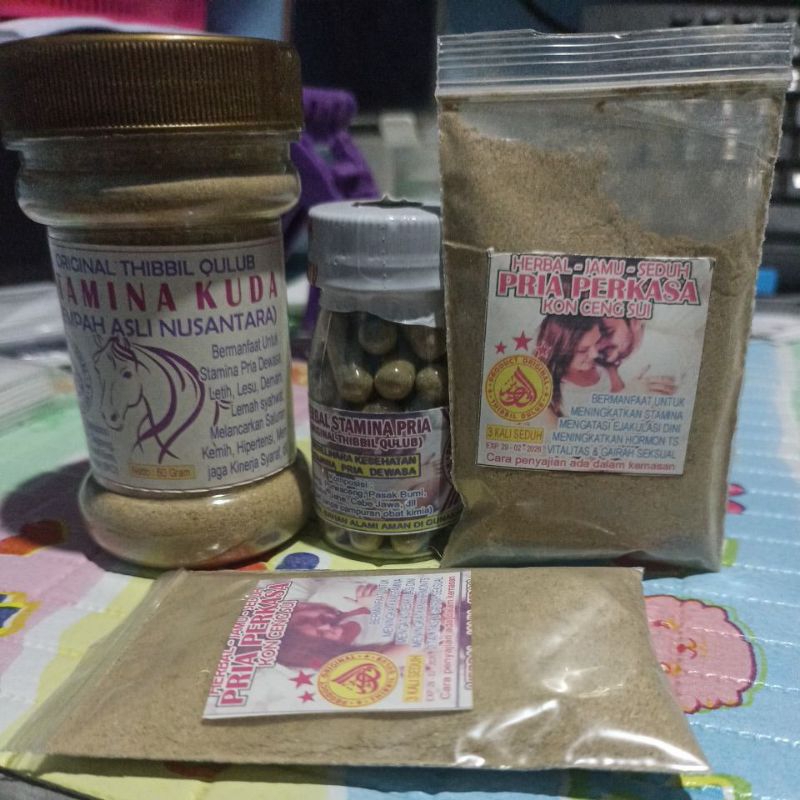 Herbal Jamu Kejantanan Pria Madura / Jamu Kuat Perkasa / Lemah Syahwat / Impoten / dll