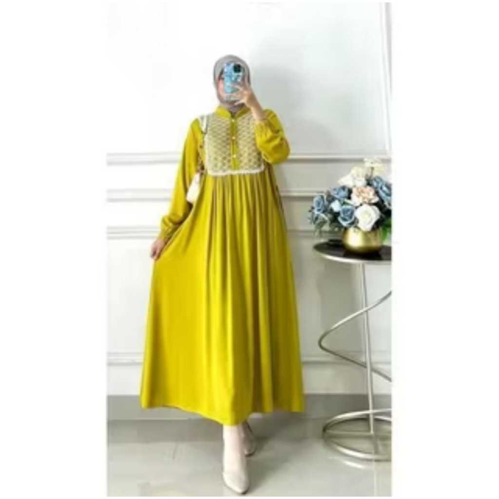 PAKET HEMAT 100RB  DAPAT 3PCS GAMIS RUBY MIX BURKAT GAMIS WANITA TERBARU FASHION MUSLIMAH