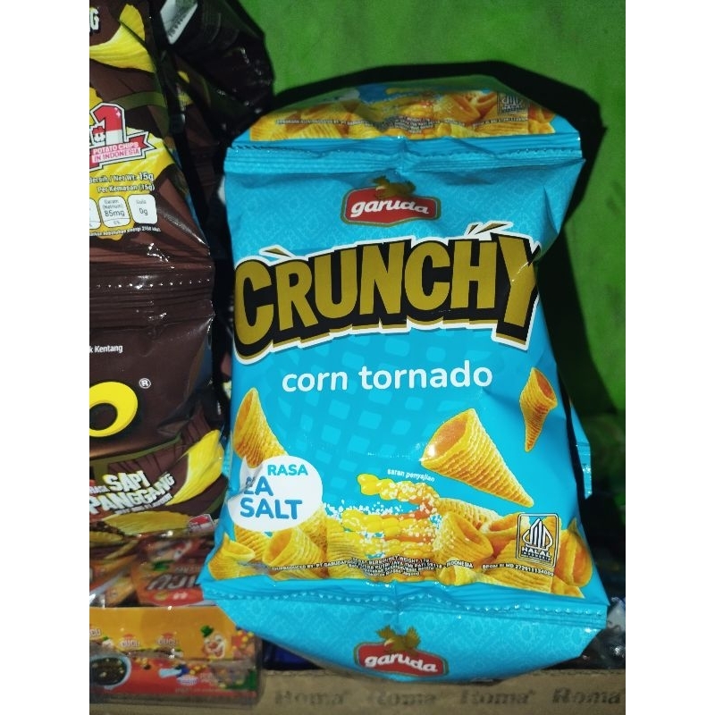 

chiki chrunchy o'corn isi 10pcs