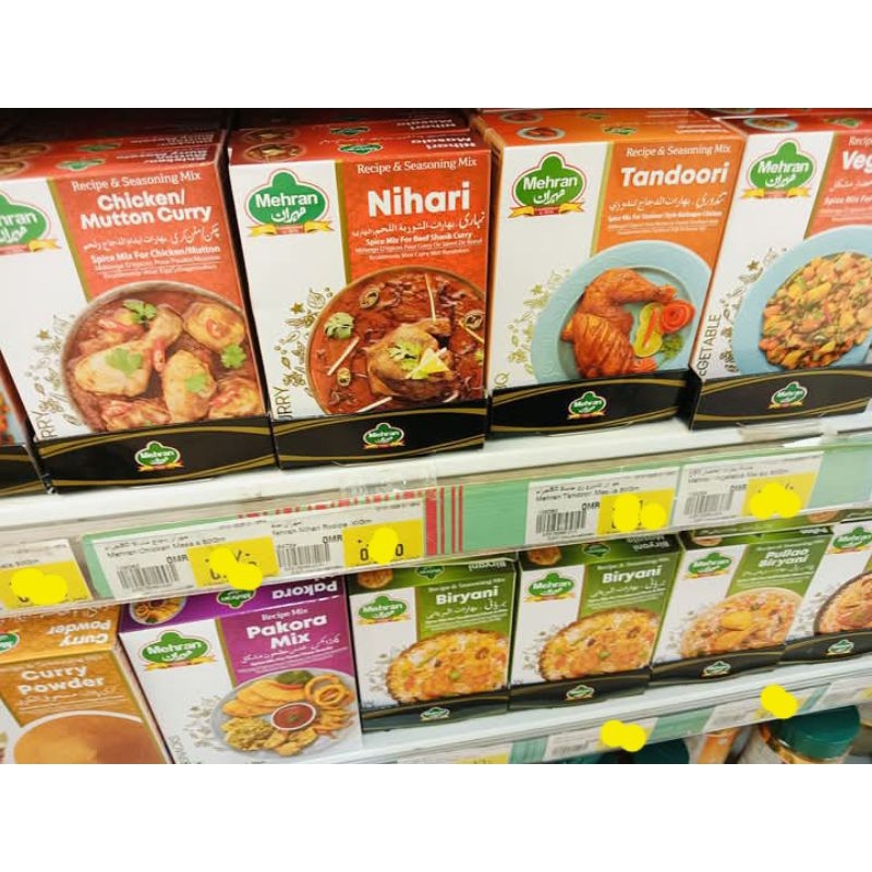 

Mehran Briyani Powder 55gr Ori saudi