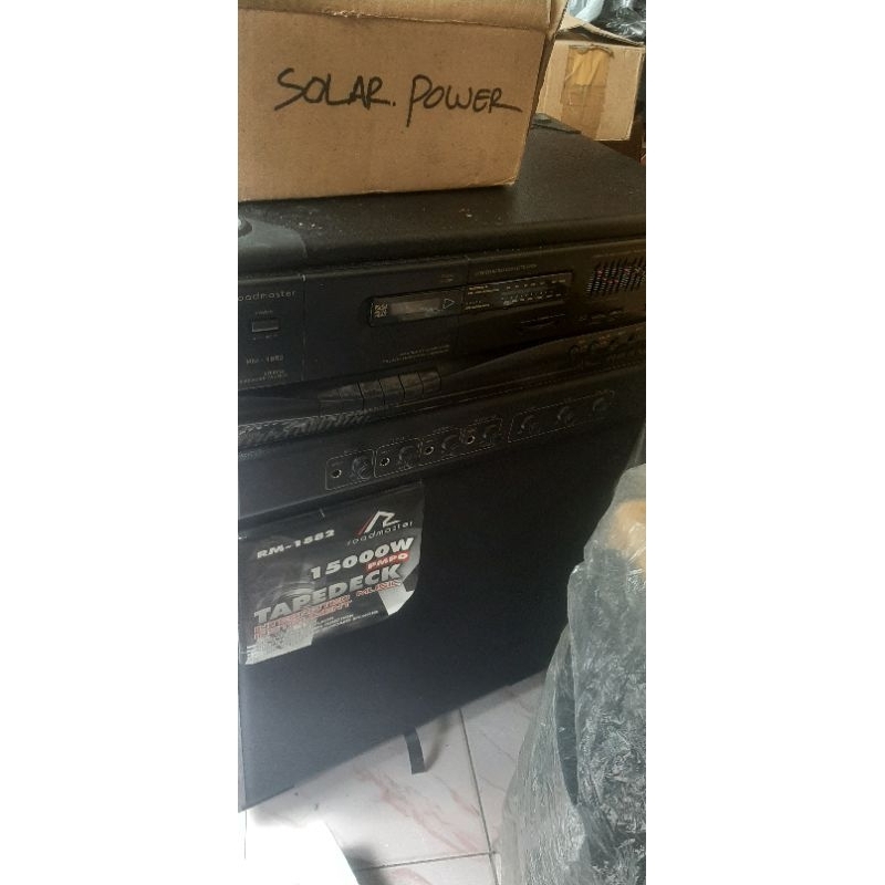 salon aktif 12in+tep jadual+radio