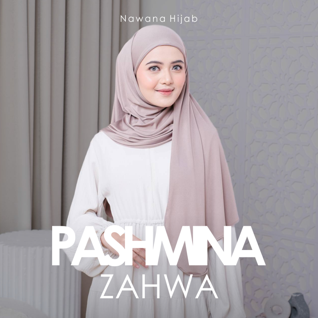 PASHMINA INSTAN ZAHWA Hijab Spandex Lycra Premium Exclusive