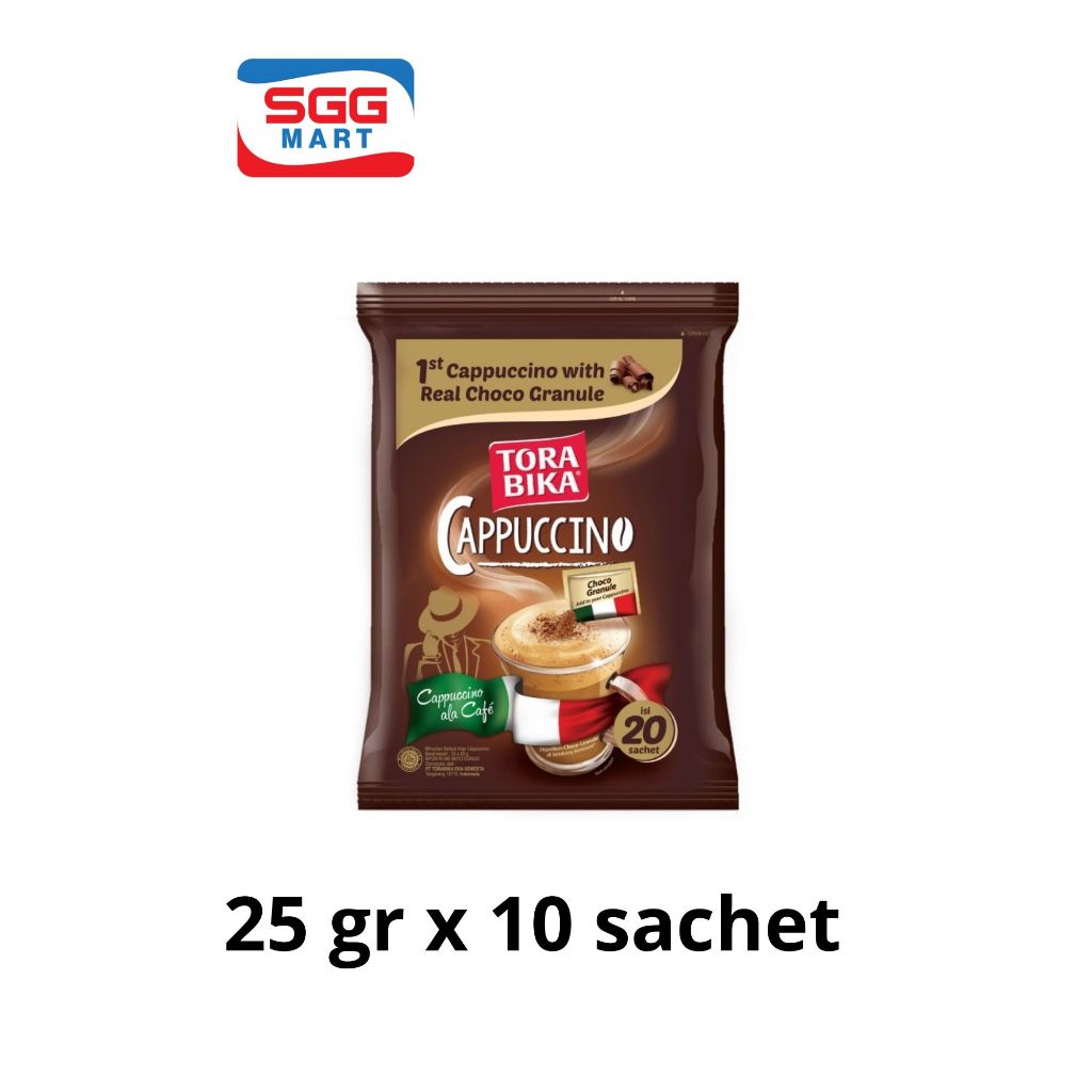 

Torabika Cappuccino 25gr x 10 sachet [1 renceng]