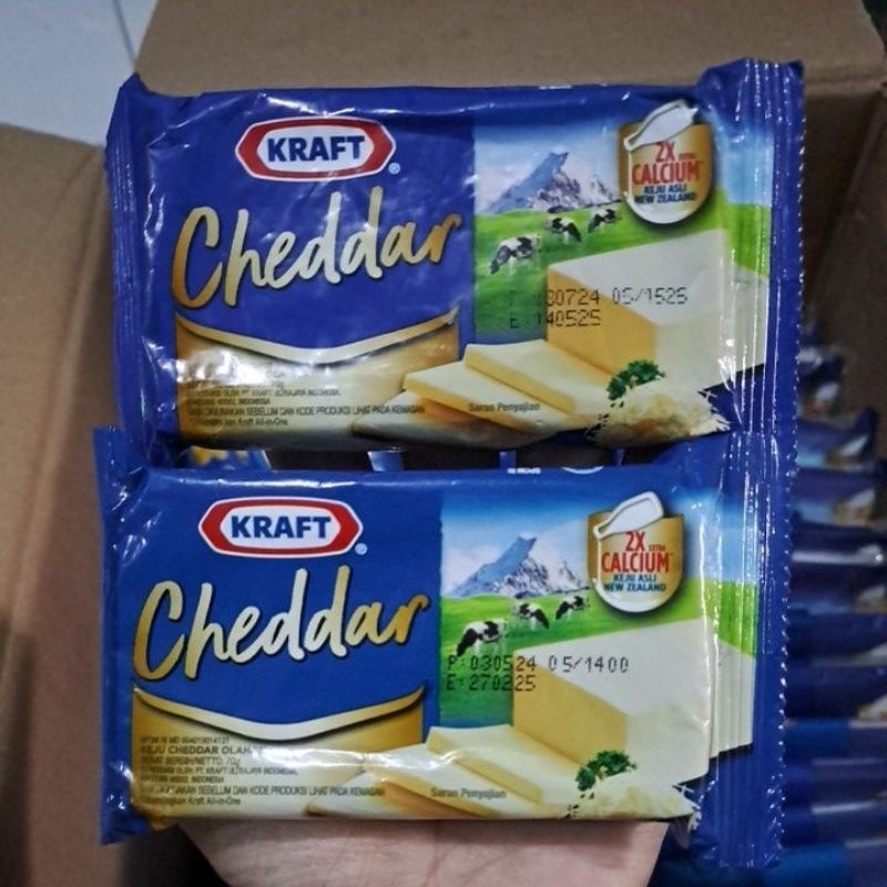 

Keju kraft cheddar 30gr & 70gr