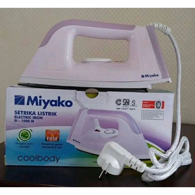 setrika listrik miyako