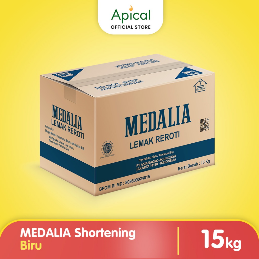 

MEDALIA Shortening Biru 15kg