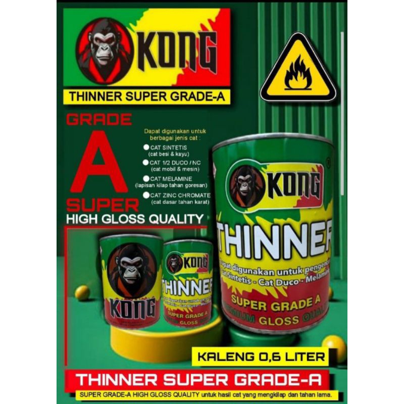 [KARTONAN] Thinner ND Super/ Thinner Botol/ Tiner ND botol/ Tiner botol Aqua/ Tiner botol Kratingdae