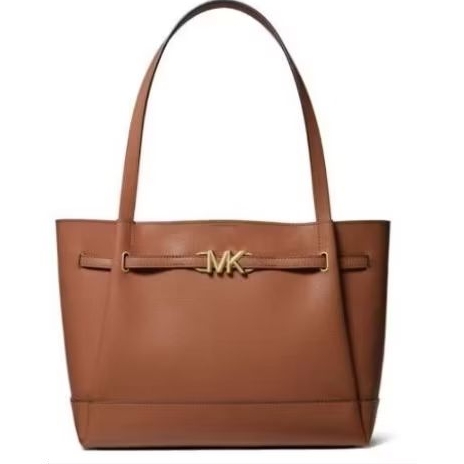 Tas MK MK Tote Reed Belted Luggage Leather