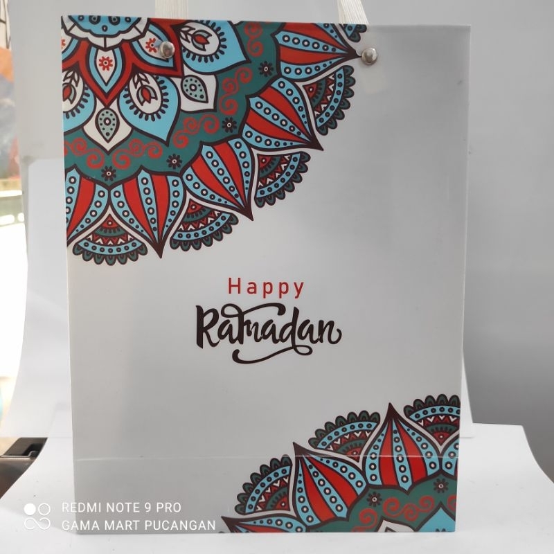 

Goodie Bag Hand bag Tas Bingkisan Tas Kado Happy Ramadan waterproof