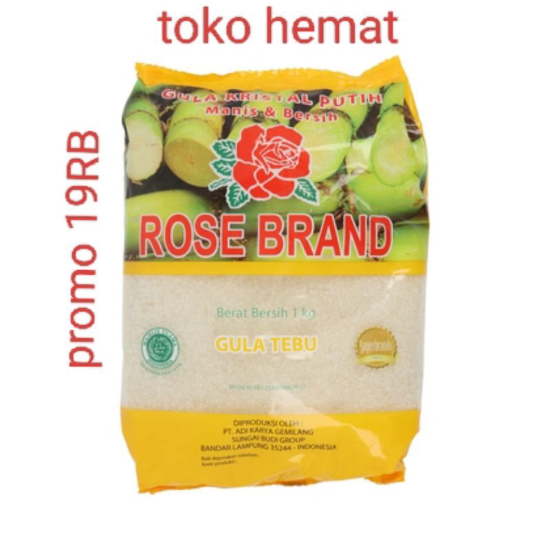 

gula rose brand kuning 1Kg k