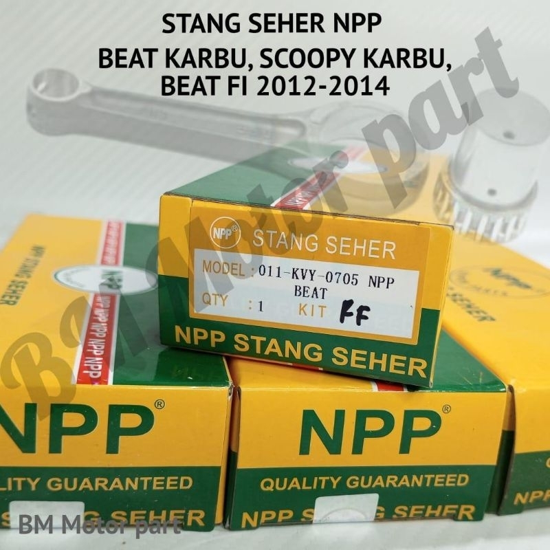 STANG SEHER BEAT KARBU , SCOOPY KARBU , BEAT FI 2012- 2014 NPP