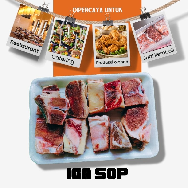 

Tulang Iga Sop 500 Gram (Daging + Lemak bikin kaldu nikmat)