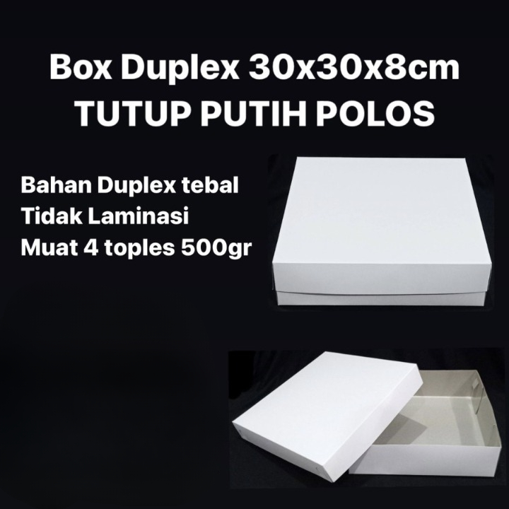 

Dus Polos Kemasan Toples 4 500gr Uk 30x30x8 Cm