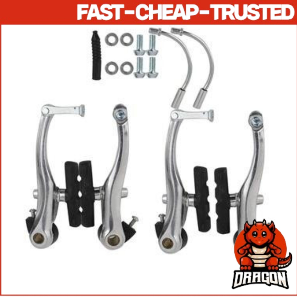 Rem Sepeda Vbrake Aluminium Alloy Chrome Like Tektro RX1 V-brake Sepeda Lipat MTB Minivelo Commuter 