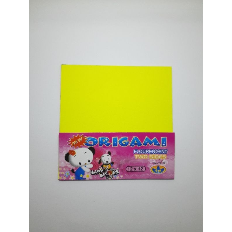 

KERTAS ORIGAMI/KERTAS LIPAT MEREK TR 12×12